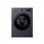 Стиральная машина LG F2Y1HS6J с паром 7 кг графитовый серый