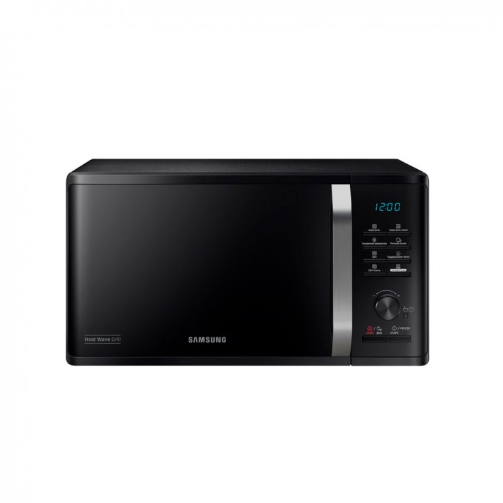 Микроволновая печь с грилем Samsung MG23K3575AK 23 л чёрный